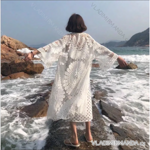 Langes Leinen-Hemdkleid für Damen mit langen Ärmeln (S/M ONE SIZE) ITALIAN FASHION IMPLI2272014