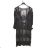 Langes Leinen-Hemdkleid für Damen mit langen Ärmeln (S/M ONE SIZE) ITALIAN FASHION IMPLI2272014