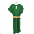 Damen-Sommerkleid mit Gürtel, kurzärmelig (S/M Einheitsgröße) ITALIAN FASHION IMPLI245904