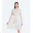 Damen-Sommer-Boho-Kleid mit langen, kurzen Ärmeln (S/M, Einheitsgröße) ITALIAN FASHION IMPLI223787