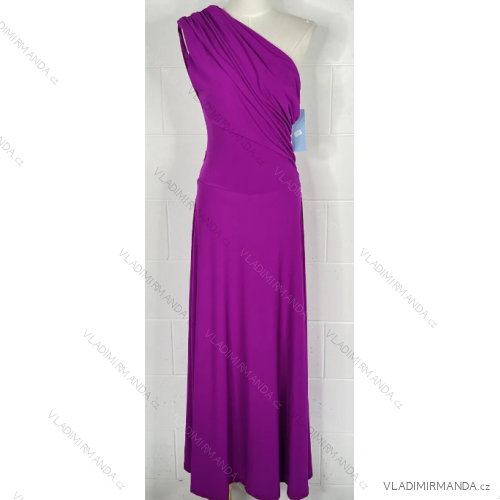Langes, elegantes, ärmelloses Damenkleid (Einheitsgröße S/M) ITALIAN FASHION IMPBB232044f