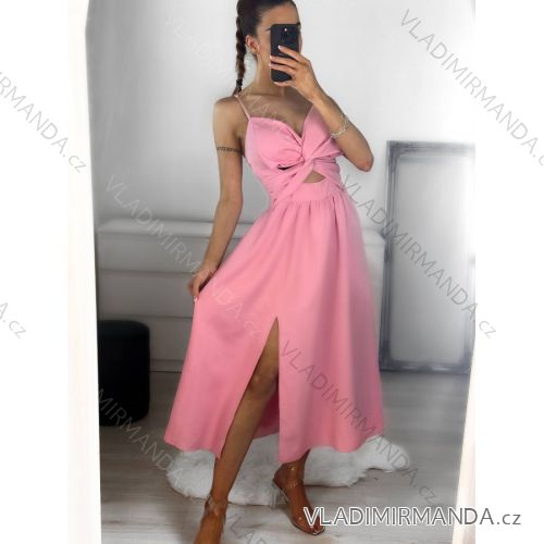 Ärmelloses Damen-Sommerkleid (S / M ONE SIZE) ITALIAN FASHION IMWC222493
