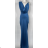 Langes, elegantes, ärmelloses Sommerkleid für Damen (Einheitsgröße S/M) ITALIAN FASHION IMPBB23C29640