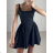 Trägerloses kurzes Partykleid für Damen (Einheitsgröße S/M) ITALIAN FASHION IMPBB23A200591