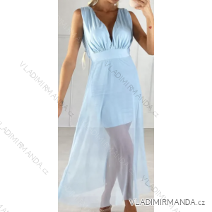 Elegantes ärmelloses Sommerkleid für Damen (Einheitsgröße S/M) ITALIAN FASHION IMPBB23A200641
