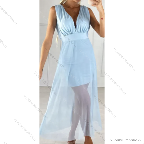 Elegantes ärmelloses Sommerkleid für Damen (Einheitsgröße S/M) ITALIAN FASHION IMPBB23A200641