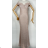 Langes, elegantes Carmen-Kleid für Damen (Einheitsgröße S/M) ITALIAN FASHION IMPBB23C13680
