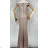 Langes, elegantes Carmen-Kleid für Damen (Einheitsgröße S/M) ITALIAN FASHION IMPBB23C13680
