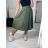 Langes Chiffon-Kurzarmkleid für Damen (S/M ONE SIZE) ITALIAN FASHION IMWGM23456
