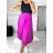 Langes Chiffon-Kurzarmkleid für Damen (S/M ONE SIZE) ITALIAN FASHION IMWGM23456