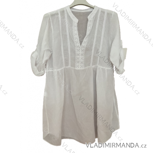 Langärmeliges Tunika-Shirt für Damen (L/XL, Einheitsgröße) ITALIAN FASHION IM722193
