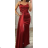 Langes elegantes Partykleid mit Trägern für Damen (S/M/L ONE SIZE) ITALIAN FASHION IMPBB23B23376