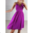 Elegantes trägerloses Partykleid für Damen (Einheitsgröße S/M) ITALIAN FASHION IMPBB23A10989