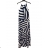 Langes Sommer Damenkleid (uni s-m) ITALIAN FASHION IMM20119