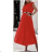 Sommer Kurzarm Sommerkleid (S / M ONE SIZE) ITALIENISCHE MODE IMWY21019