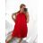 Ärmelloses, plissiertes Sommerkleid für Damen (Einheitsgröße S/M) ITALIAN FASHION IMWB23352