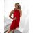 Ärmelloses, plissiertes Sommerkleid für Damen (Einheitsgröße S/M) ITALIAN FASHION IMWB23352