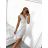 Elegantes ärmelloses Spitzenkleid für Damen (S/M EINHEITSGRÖSSE) ITALIAN FASHION IMWGS231829
