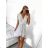 Elegantes ärmelloses Spitzenkleid für Damen (S/M EINHEITSGRÖSSE) ITALIAN FASHION IMWGS231829