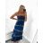 Kleid ala Rock Sommer Frauen (uni s / l) ITALIAN FASHION IM720102