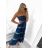 Kleid ala Rock Sommer Frauen (uni s / l) ITALIAN FASHION IM720102