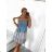 Trägerloses Sommerkleid für Damen (Einheitsgröße S/M) ITALIAN FASHION IMPGM23026