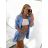Langarm-Musselinhemd für Damen in Übergröße (L/XL/2XL Einheitsgröße) ITALIAN FASHION IMWP232488