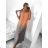 Langes trägerloses Sommerkleid für Damen (S/M/L/XL/2XL Einheitsgröße) ITALIAN FASHION IMFF23002