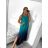 Langes trägerloses Sommerkleid für Damen (S/M/L/XL/2XL Einheitsgröße) ITALIAN FASHION IMFF23002