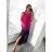 Langes trägerloses Sommerkleid für Damen (S/M/L/XL/2XL Einheitsgröße) ITALIAN FASHION IMFF23002