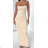 Langes Sommerkleid für Damen mit Trägern (S/M EINHEITSGRÖSSE) ITALIAN FASHION IMPLS2329569