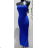Langes Sommerkleid für Damen mit Trägern (S/M EINHEITSGRÖSSE) ITALIAN FASHION IMPLS2329569