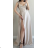 Langes, elegantes Partykleid für Damen mit Trägern (S/M EINHEITSGRÖSSE) ITALIAN FASHION IMPLS2329167