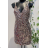 Elegantes Sommerkleid mit glitzernden Pailletten für Damen (Einheitsgröße S/M) ITALIAN FASHION IMPLS2321428