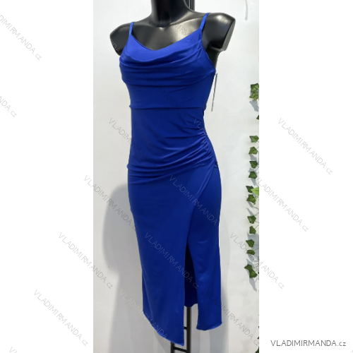 Langes, elegantes trägerloses Damenkleid (S/M EINHEITSGRÖSSE) ITALIAN FASHION IMPLS2329583