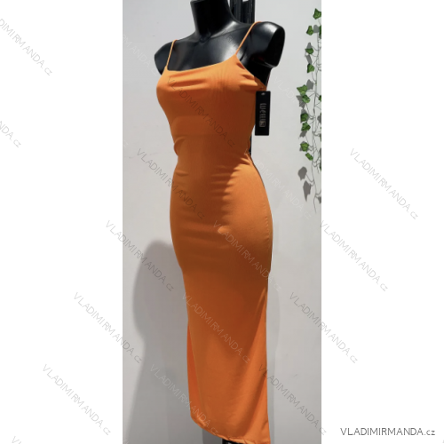 Langes Sommerkleid für Damen mit Trägern (S/M EINHEITSGRÖSSE) ITALIAN FASHION IMPLS2324049-LS2