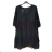 Šaty s páskem krátký rukáv dámské nadrozměr (XL/2XL ONE SIZE) ITALSKÁ MÓDA IMBM23019