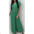Langer, eleganter ärmelloser Overall für Damen (Einheitsgröße S/M) ITALIAN FASHION IMPGM231839