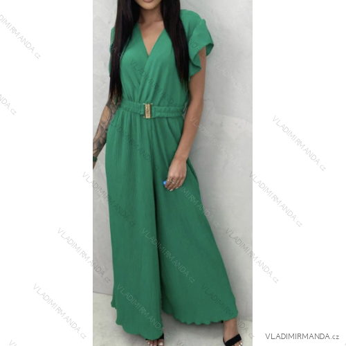 Langer, eleganter ärmelloser Overall für Damen (Einheitsgröße S/M) ITALIAN FASHION IMPGM231839