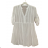 Kleid / Hemd Sommer Damen Strip (uni sl) ITALIENISCHE Mode IM718953