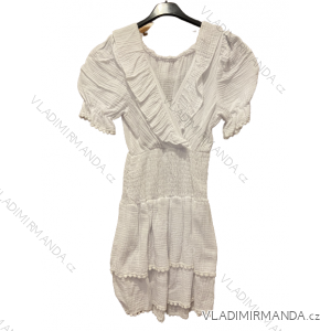 Damen-Sommerkleid mit 3/4-Ärmeln (Einheitsgröße S/M) ITALIAN FASHION IMWGB23ITALY/DU