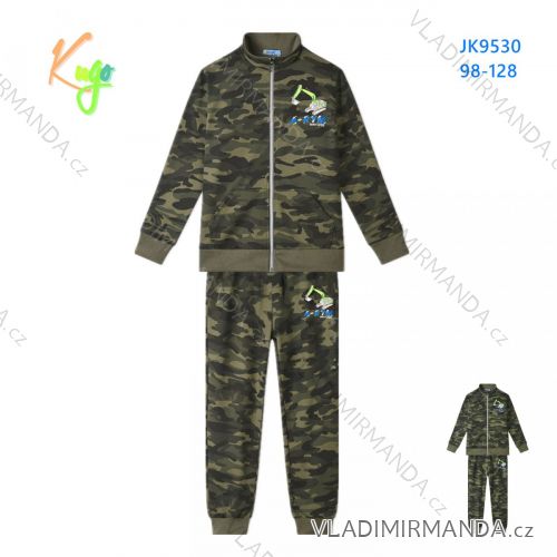 Set aus Langarm-Sweatshirt und Jogginghose für Kinder (98-128) KUGO JO9310