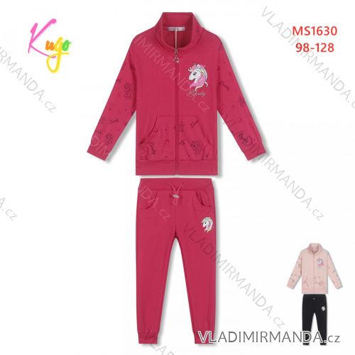Set aus Langarm-Sweatshirt und Jogginghose für Kinder (98-128) KUGO JO9310