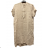 Hemdkleid Kurzarm Damen (S / M ONE SIZE) ITALIAN FASHION IM722108 L / XL Gelb