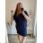 Šaty oversize krátký rukáv dámské (L/XL/2XL/3XL ONE SIZE) ITALSKÁ MÓDA IMD20451