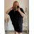 Šaty oversize krátký rukáv dámské (L/XL/2XL/3XL ONE SIZE) ITALSKÁ MÓDA IMD20451