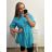 Damen-Hemd in Übergröße mit 3/4-Ärmeln (XL/2XL/3XL Einheitsgröße) ITALIAN FASHION IMB23PAOLA