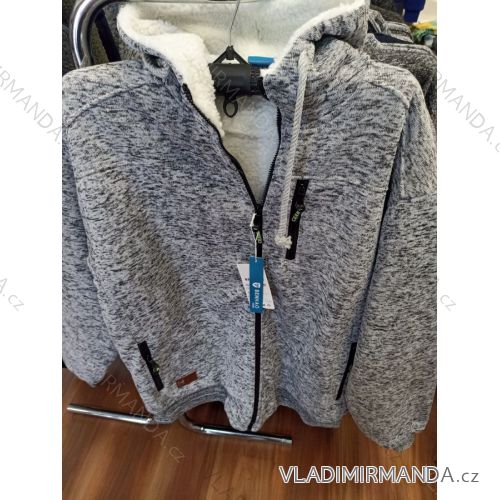 Damen-Hoodie mit Reißverschluss in großen Größen (3XL-6XL) VINTE VIN22SH9926