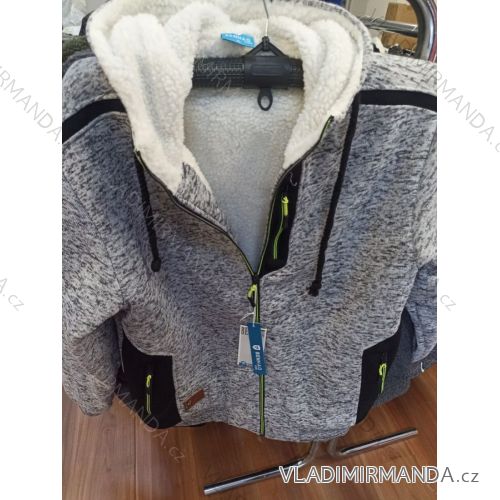 Damen-Hoodie mit Reißverschluss in großen Größen (3XL-6XL) VINTE VIN22SH9926