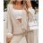 Schmaler Oversize-Schleifen-Langarmpullover für Damen (S/M ONE SIZE) ITALIAN FASHION IMWAA23381